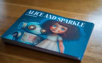 Lançamento revolucionário: o primeiro livro completamente gerado por IA, Alice e Sparkle