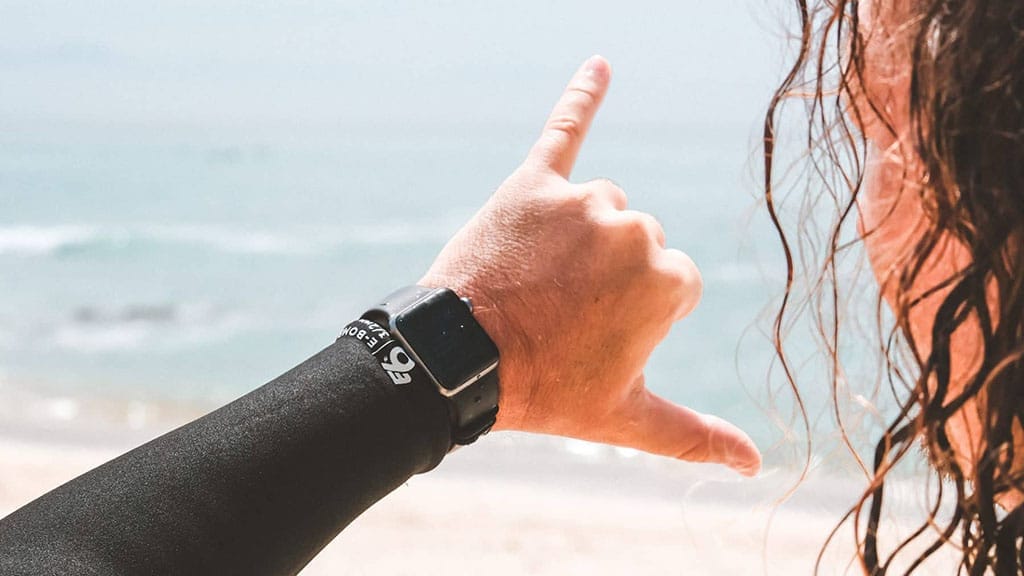 Apple Watch liga mundial de surf