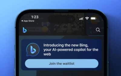 Microsoft Bing dispara para o topo da App Store após anunciar a integração do ChatGPT